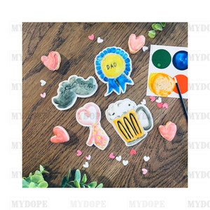 Father's Day PYO Cookie Cutters- Italian - MyDoPe Cutters