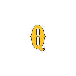Circus Themed Letter “Q” cookie cutter | MyDoPe cookie cutter