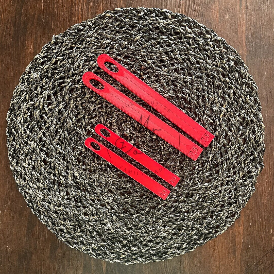 Depth Guides for Rolling Pin, Thickness Guides Set for Cookie Dough and