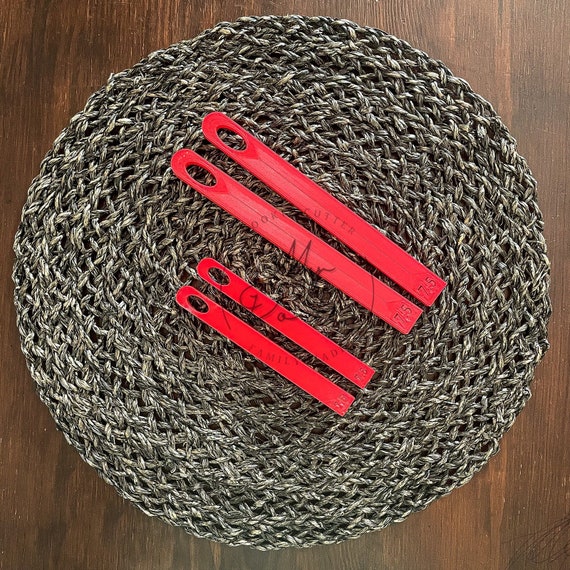 Depth Guides for Rolling Pin Thickness Guides Set for Cookie Etsy