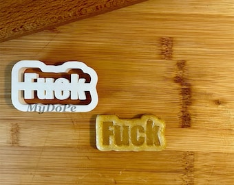 Fuck cookie cutter | MyDoPe cookie cutter | Rude cookie cutters | Adults cookie cutter | Divorce party gift | Gift for friends