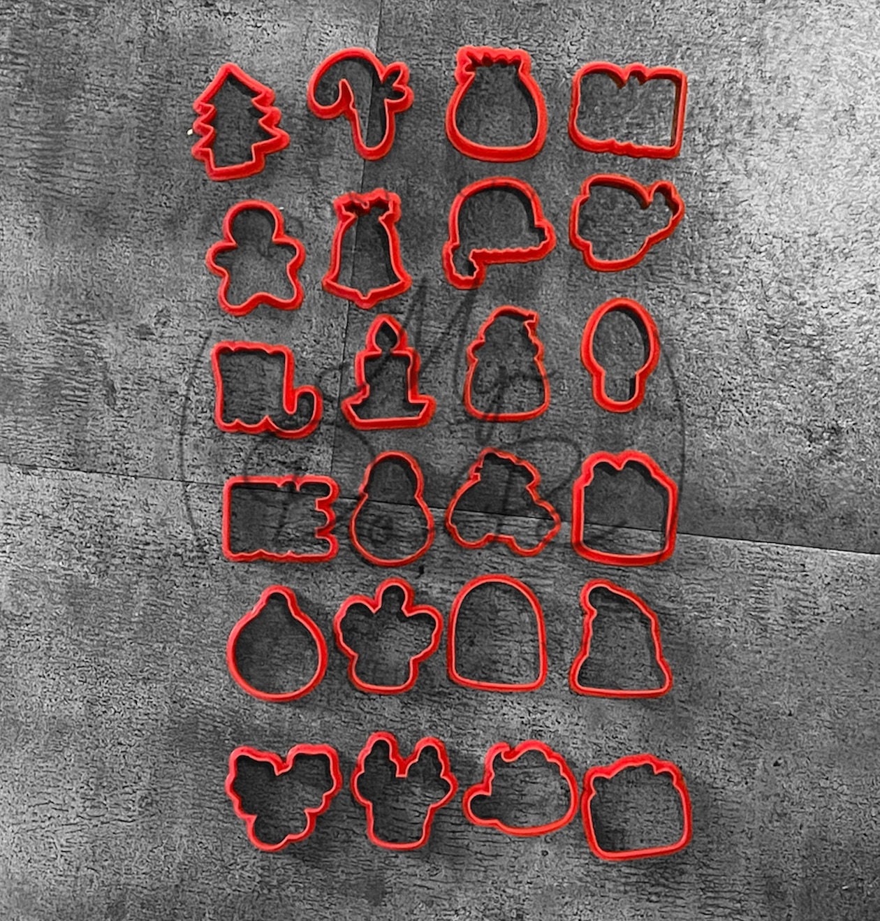 MINI Advent Calendar Cookie Cutters Christmas Cookie Cutters Etsy MINI Advent Calendar Cookie Cutters Christmas Cookie Cutters Etsy