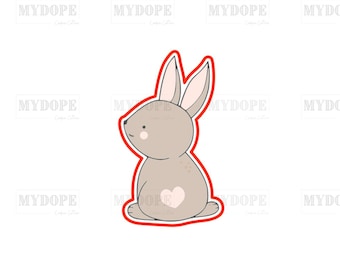 Easter Bunny "Lulu" Cookie Cutter - MyDoPe Cutters - Easter 2024