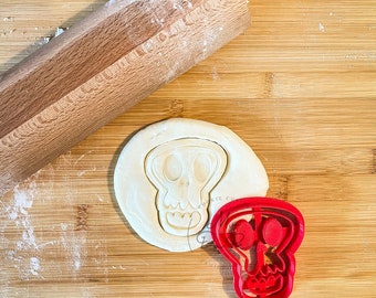 Skull “Freddy” cookie cutter | Halloween Cookie Cutters | MyDoPe cookie cutter - FCH