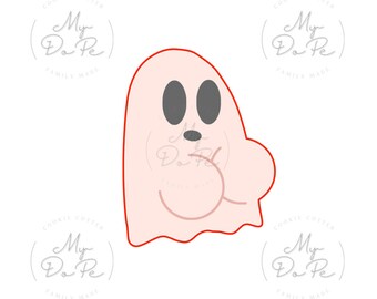 Boobs Ghost - MyDoPe Cookie Cutters