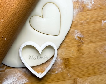 Heart cookie cutter | MyDoPe cookie cutters | Gift idea for boyfriend | Christmas gift idea