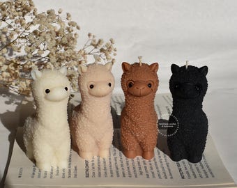 Alpaca Kaars Rudi | Lama kaarsen