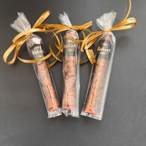 Cigars with Personalized Name - Fondant - Edible