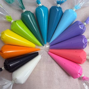 Royal Icing Set - Your Choose Colors - 1 cup (8 oz) bags