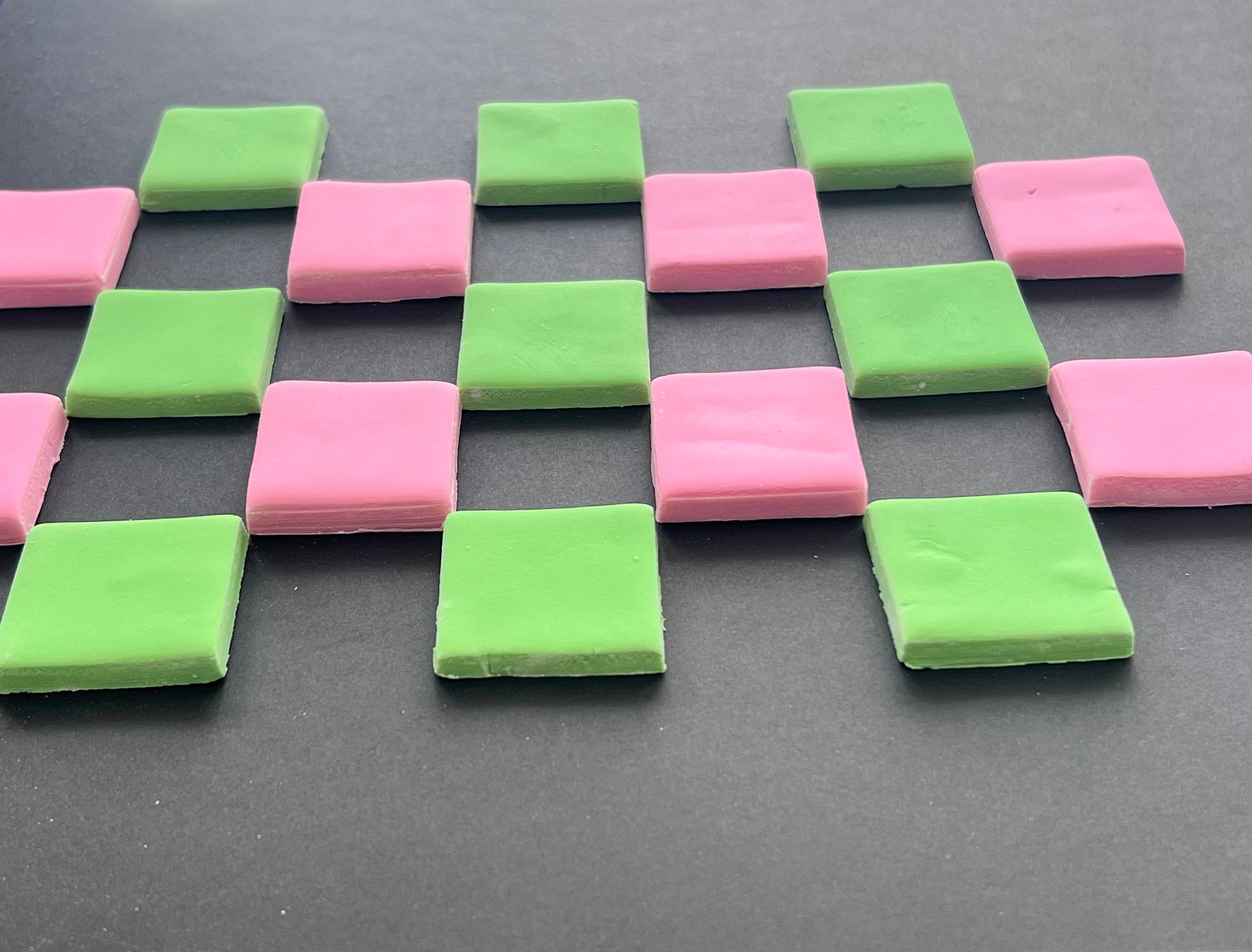 Custom Color Pixel Squares