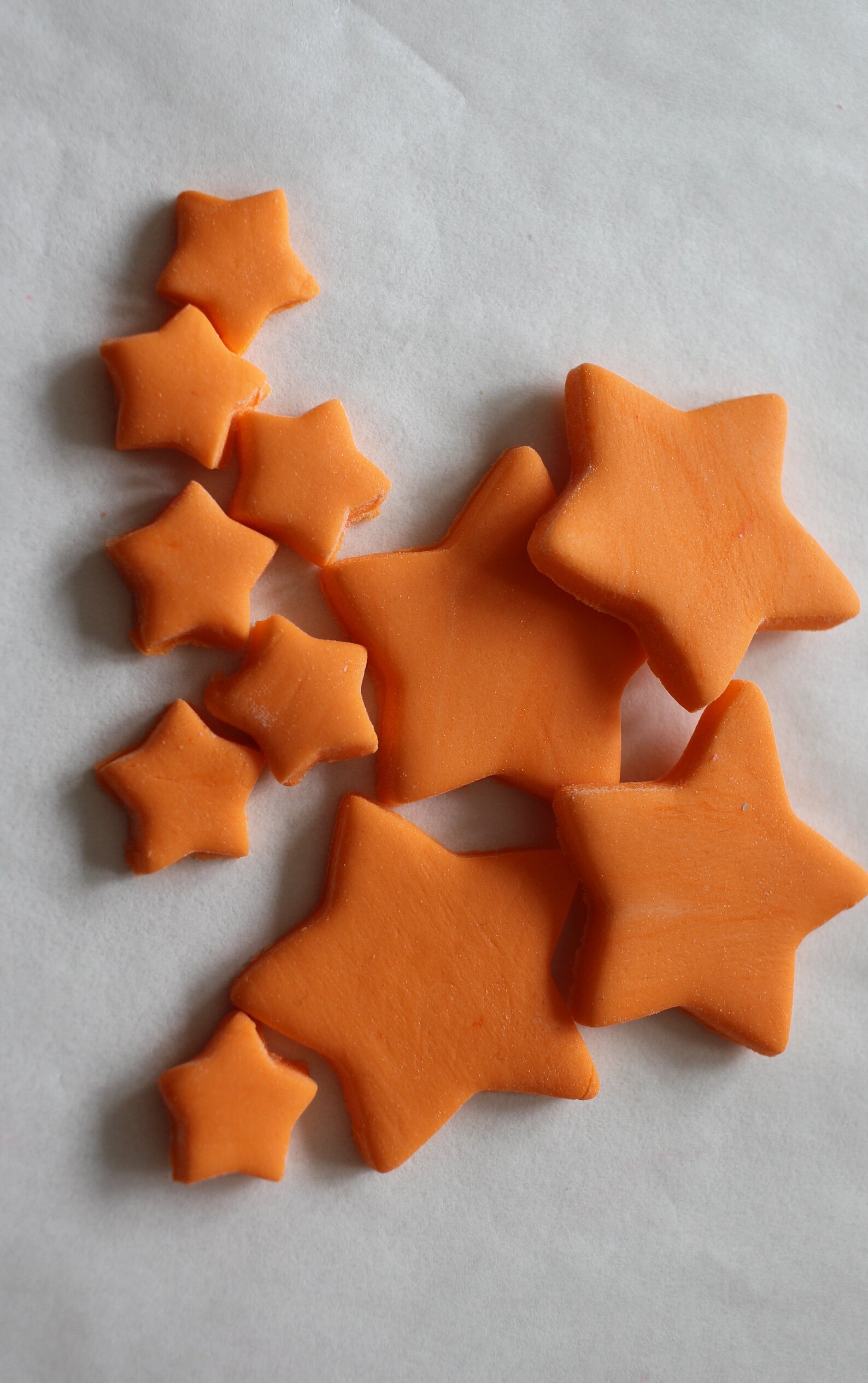 Fondant Stars Cake Decorations Etsy