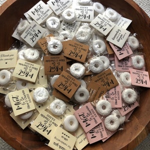 Custom &#39;Mint to Be&#39; Wedding Favors: Personalized Party Mints
