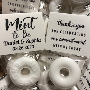 Personalized Wedding Mints: Mint To Be Favors, Bulk Lifesavers