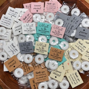 Personalized Wedding Favor Mints: Bulk Lifesavers, Custom Labels