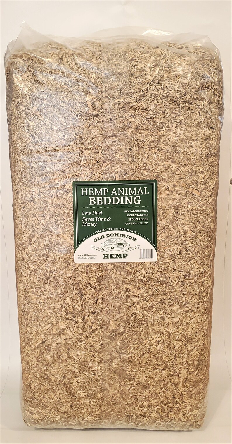 33 Lb. Bag Hemp Bedding Horse Bedding Chicken Bedding Goat Etsy