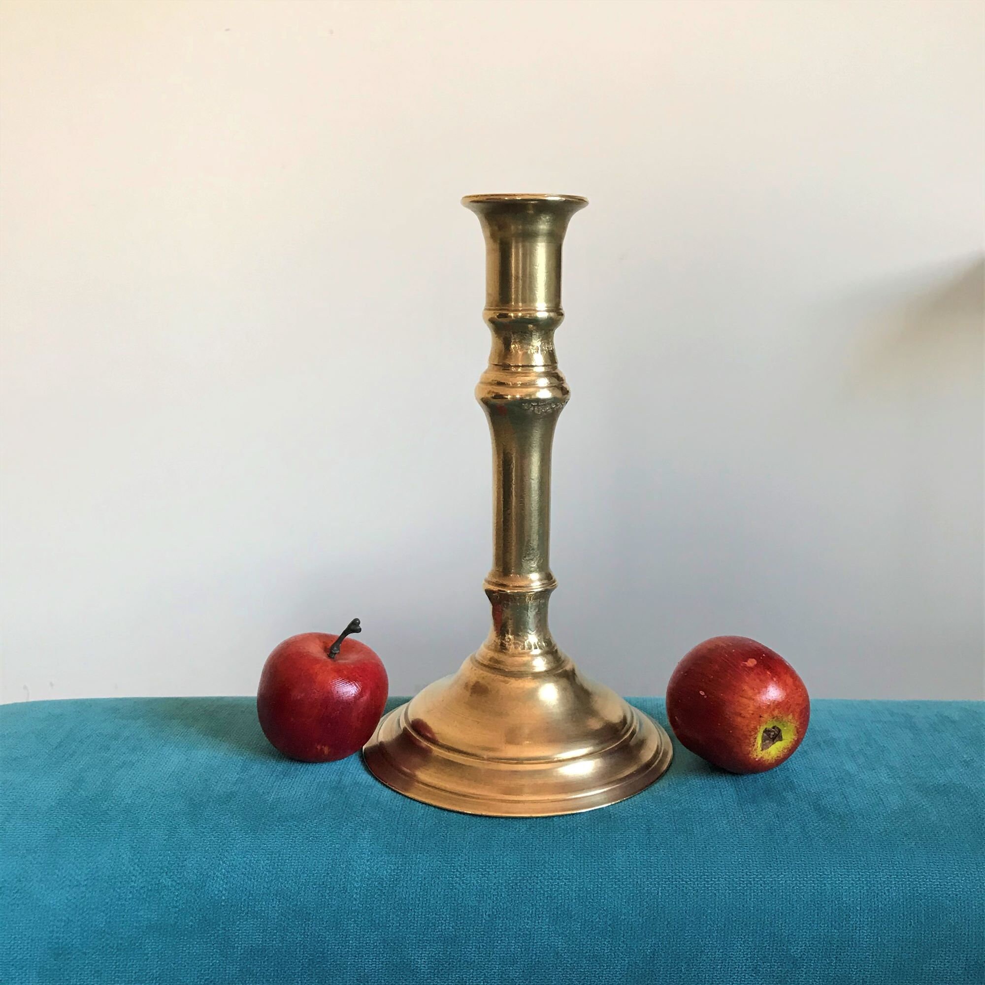 Vintage Bronze Candle Holder Classic Candlestick Lenthe French Etsy