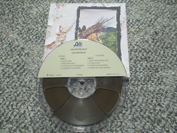 Led Zeppelin Led Zeppelin IV 71/2IPS 4 Track Reel to Reel Tape -  Canada