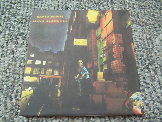 David Bowie Ziggy Stardust Art Reproduction 4Track 71/2 IPS Reel To Reel Tape