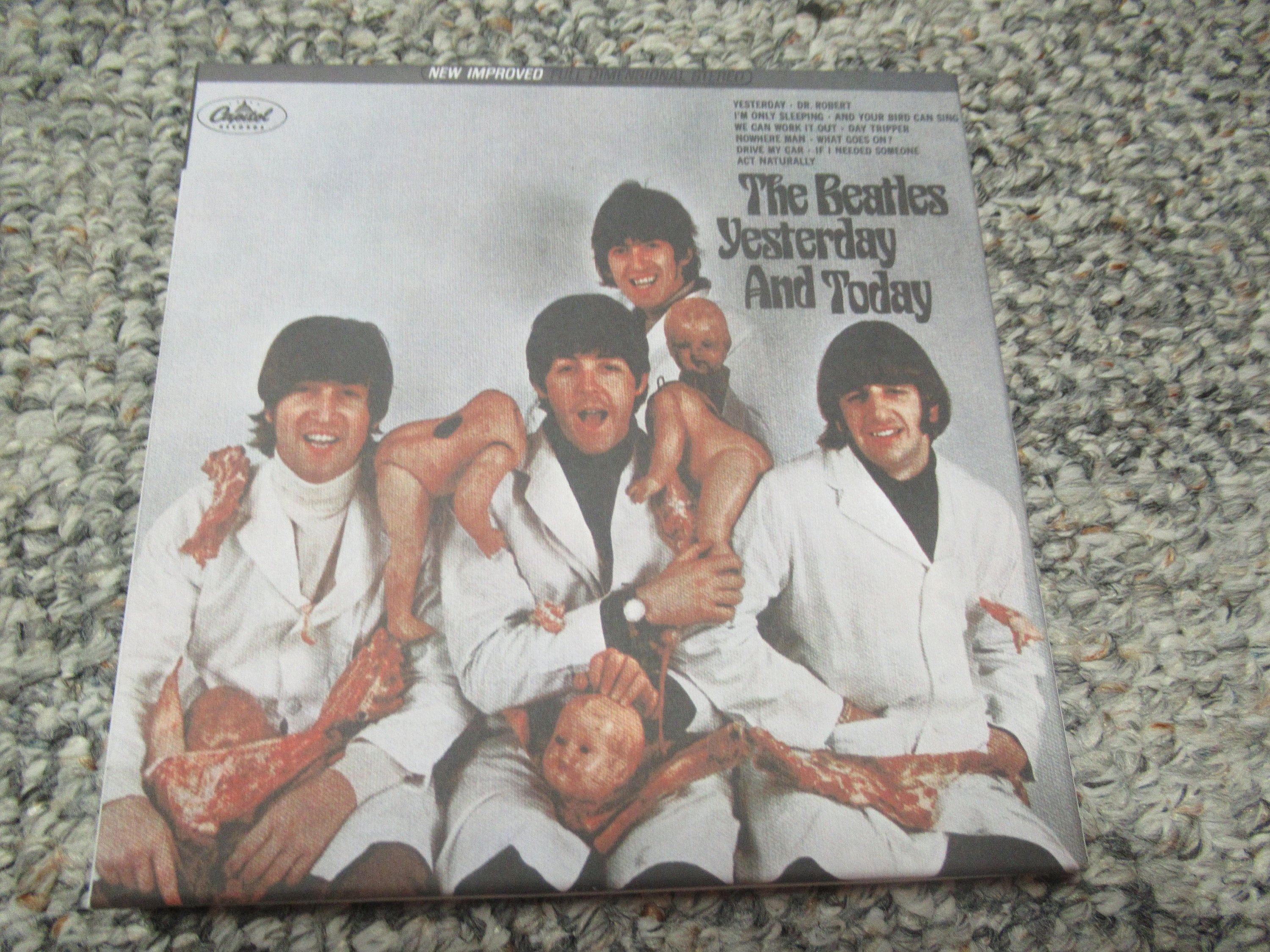 ☆BEATLES/Yesterday and Today◇校正刷り☆リプロ◇額装