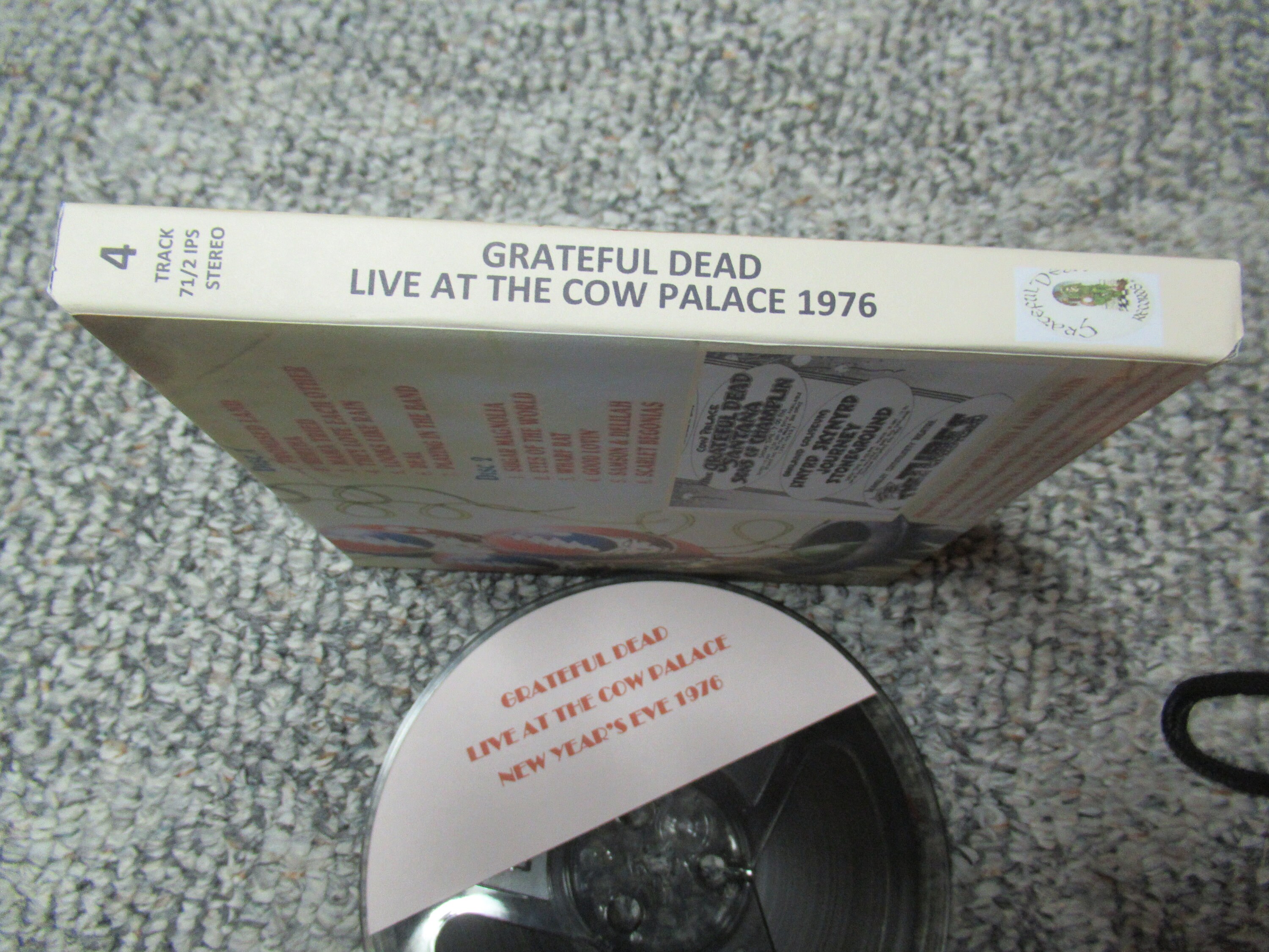 Grateful Dead Live at the Cow Palace 1976 - Etsy