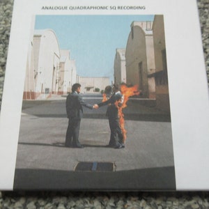Pink Floyd Quadraphonic 4 canales Carrete a carrete Ojalá estuvieras aquí