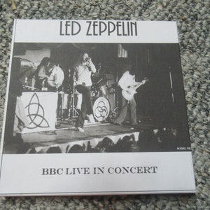 Led Zeppelin    Live At BBC      4Track  &1/2 IPS Reel to Reel Tape