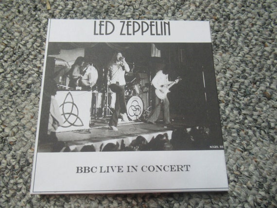 Led Zeppelin Live at BBC 4track &1/2 IPS Reel to Reel Tape 