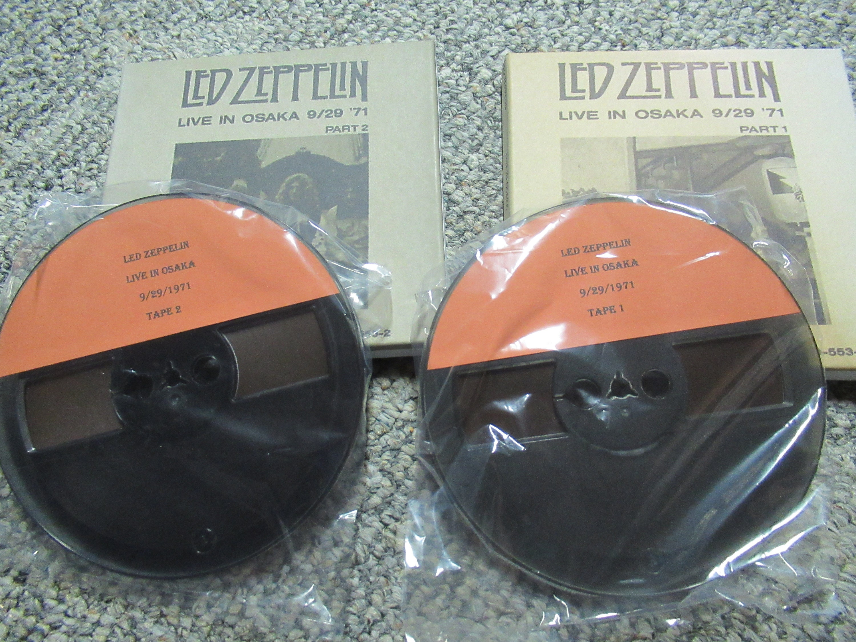 レコード LED ZEPPELIN LIVE IN OSAKA PART2 レコード