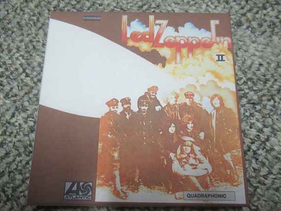 Led Zeppelin Quadraphonic Remix Zeppelin II 4 Track 71/2 IPS Reel to Reel  Tape 
