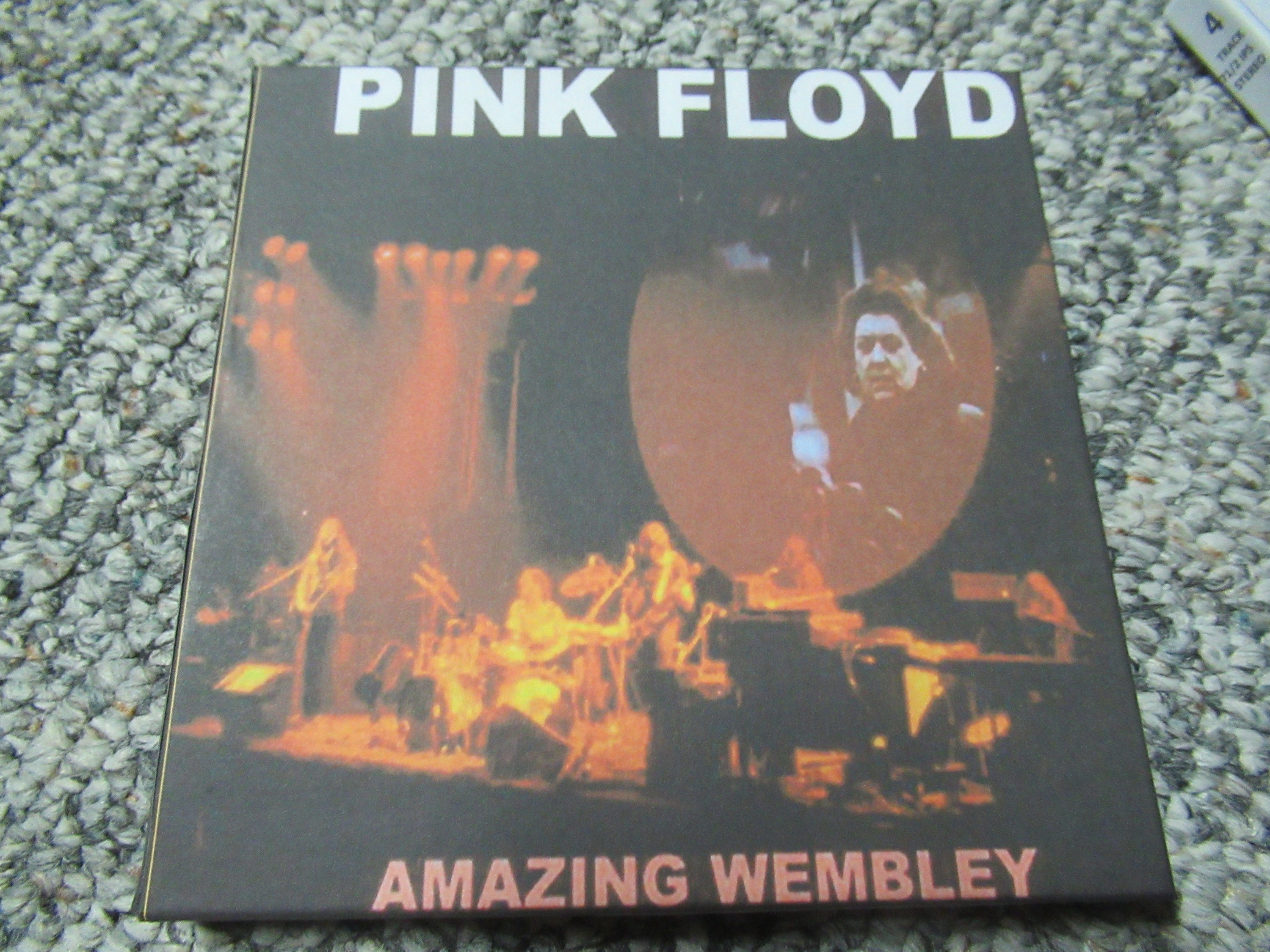 Pink Floyd Live at Wembley 71/2 IPS 4track Reel to Reel Tape 
