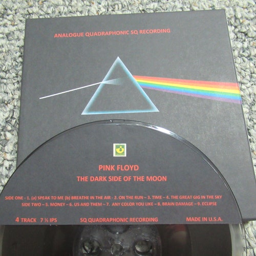 Pink Floyd Quadraphonic 4 Channel Reel to Reel the Dark Side of