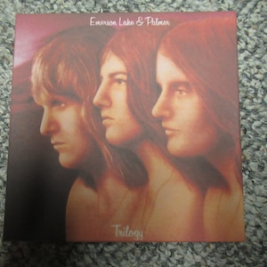 Emerson Lake und Palmer Trilogy 4 Track 71/2 IPS Reel-to-Reel Tape