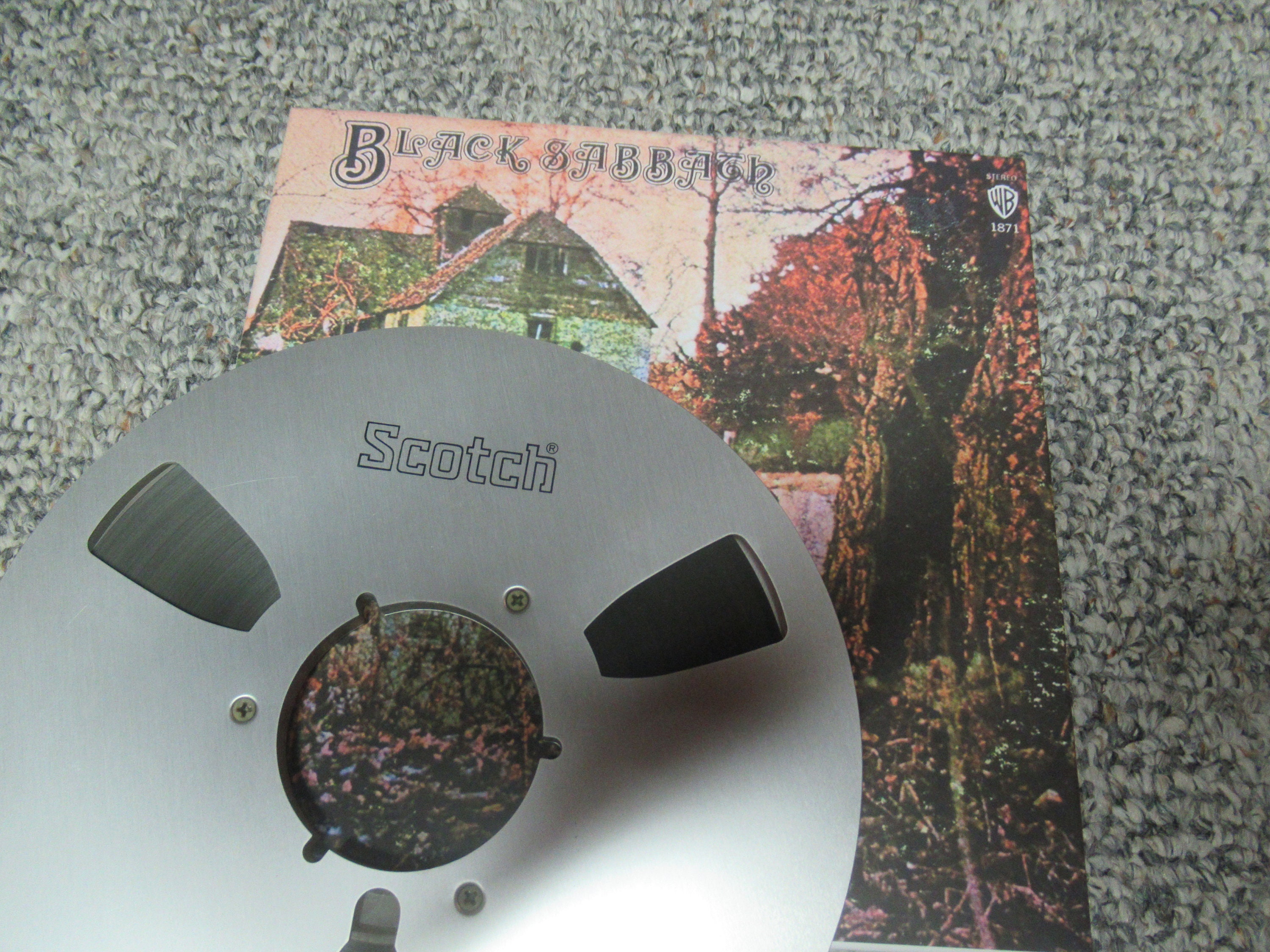 Black Sabbath 2-track 15 IPS Reel to Reel Tape - Etsy Canada