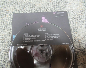 Miles Levi's Love Songs Quadraphonic 71/2 IPS Reel-to-Reel Tape