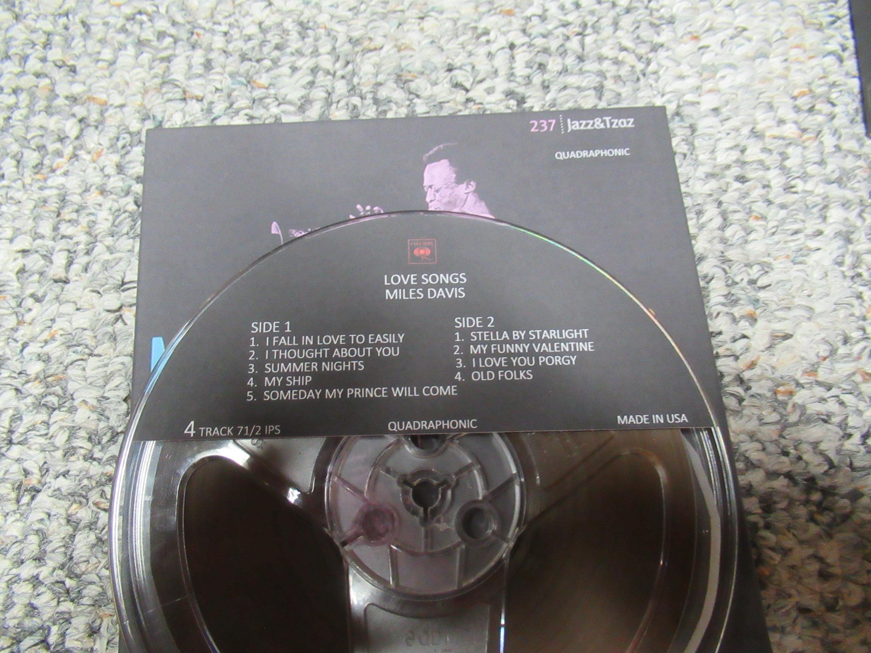 BANDE MAGNETIQUE 4 pistes reel to reel Tape Jethro Tull Benefit EUR 200