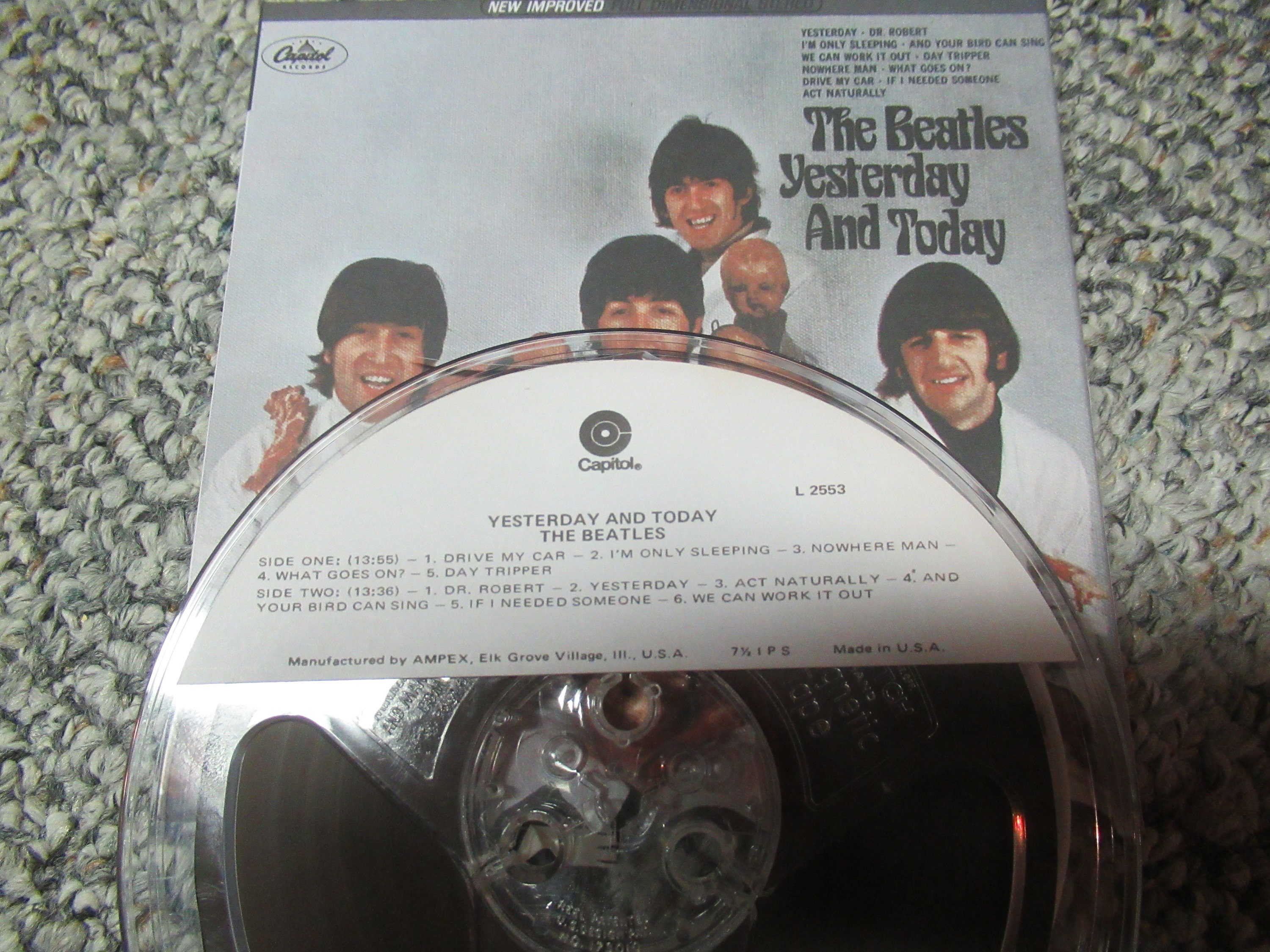 The Beatles Butcher Cover 71/2 Ips 4 Track Tape - Etsy