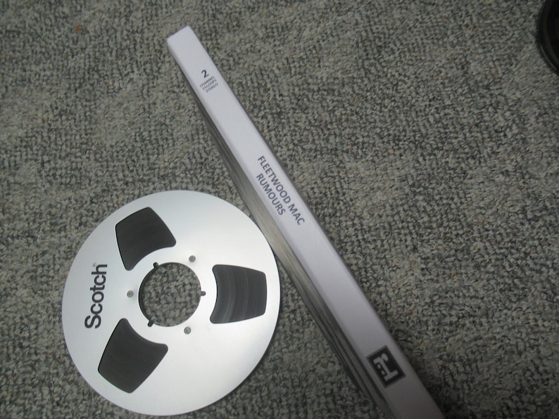 Cinta de carrete a carrete Fleetwood Mac Rumors de 2 pistas, 15 IPS y 10,5 pulgadas imagen 4