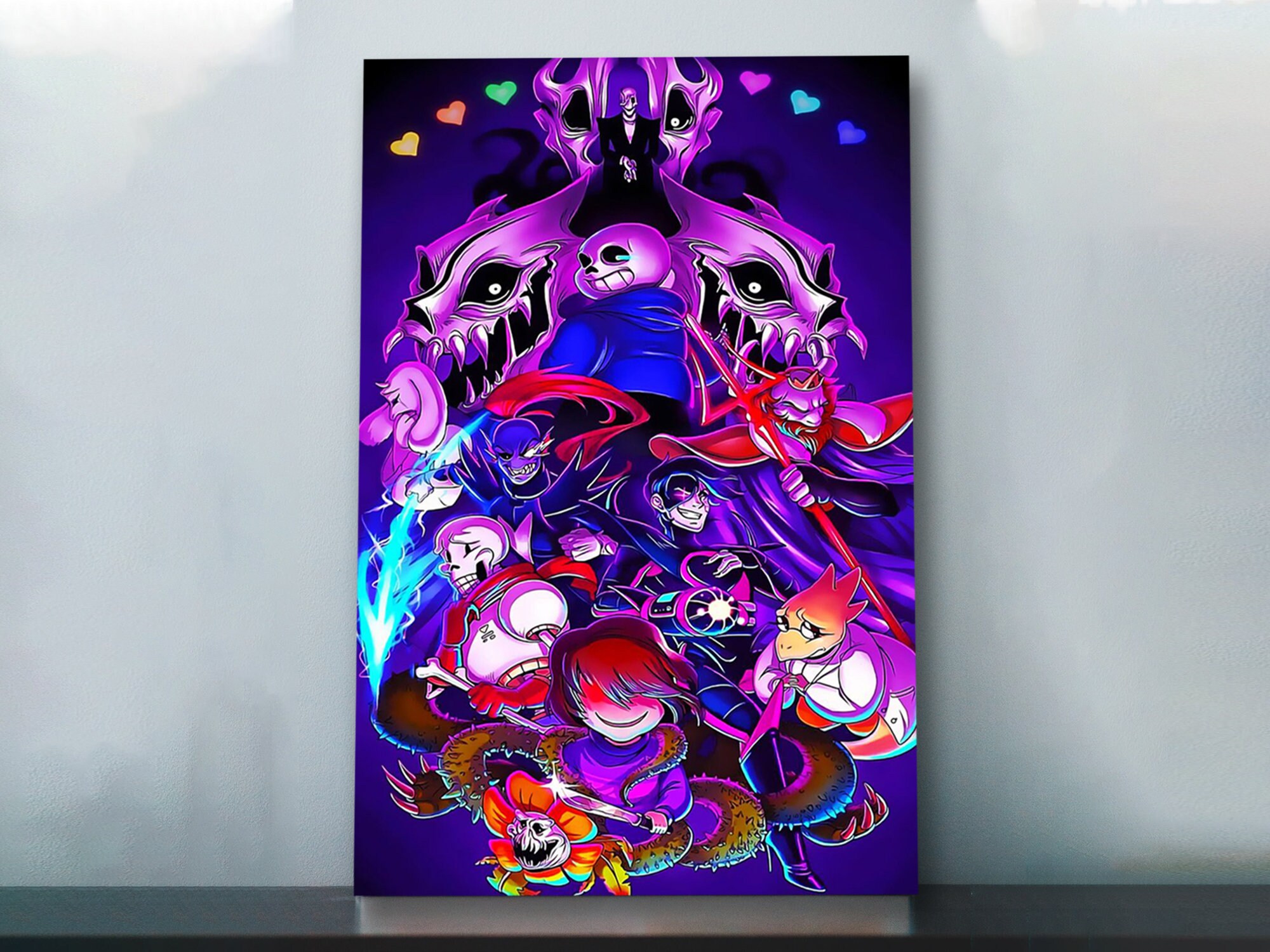 Undertale poster Undertale art print wall poster wall art Etsy