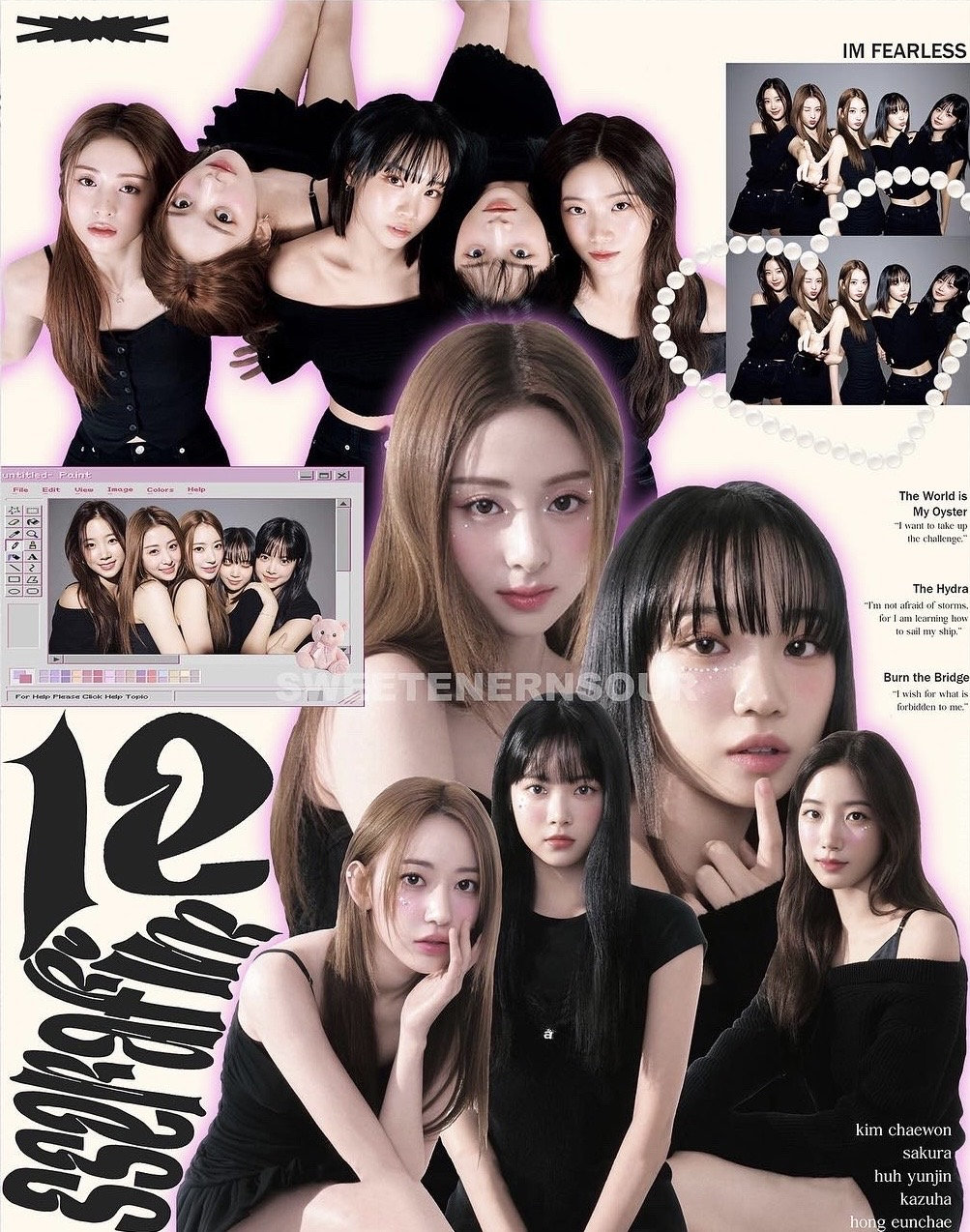 LE SSERAFIM (k-pop) Poster - Etsy