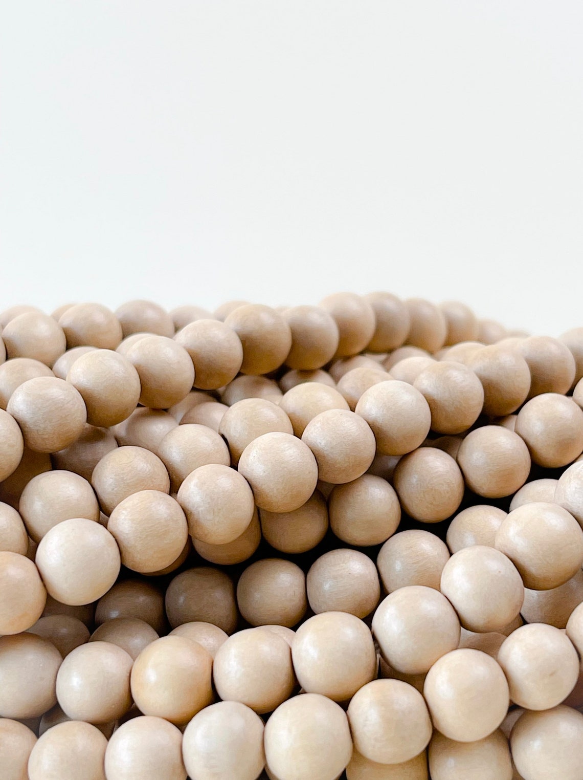 Gmelina/white Wood Beads Natural Polished Beads 3mm 4mm 6mm Etsy