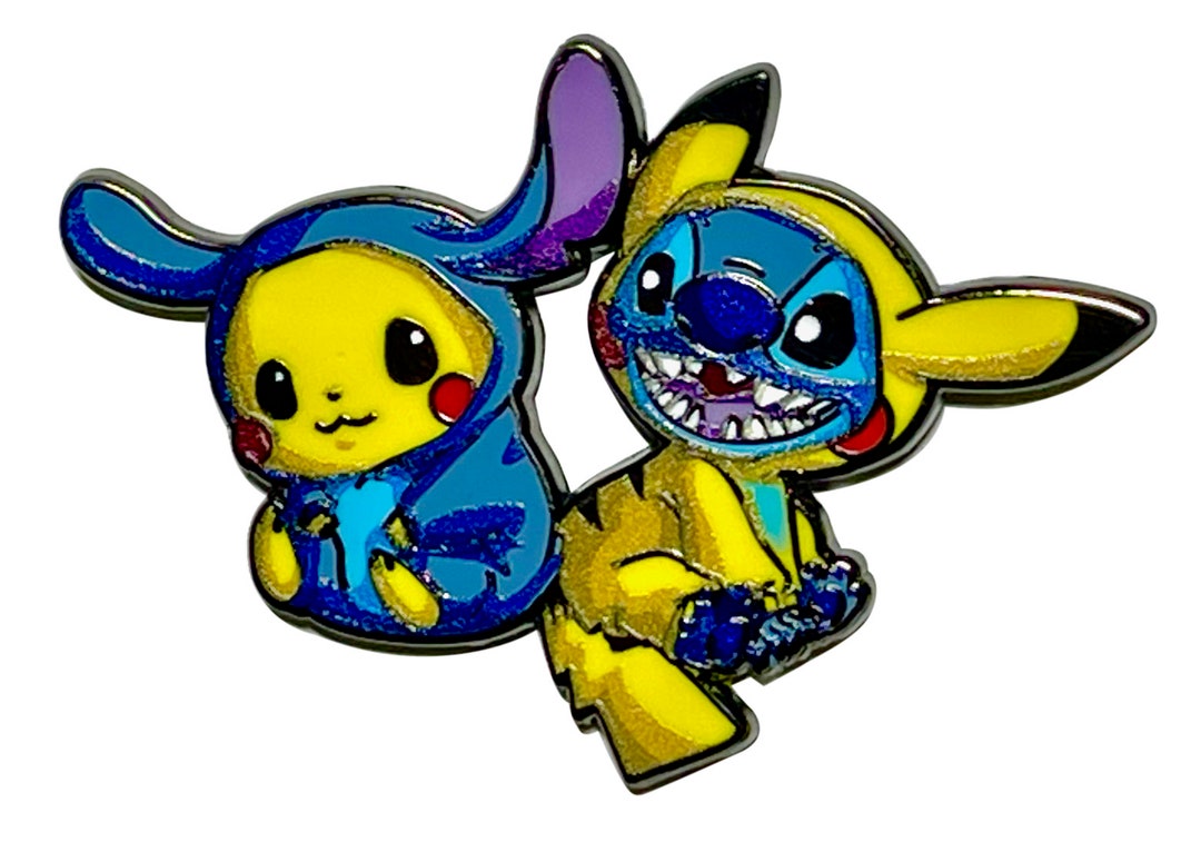 Anime Alien Mashup Enamel Pin 2 Inch Pin for Backpack, Hat Pin, 90s