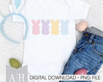 Peeps png - Floral Bunnies png - Floral Peeps png - Easter png - Easter Egg png - Girl Easter png - Boy Easter png - Easter Shirt png