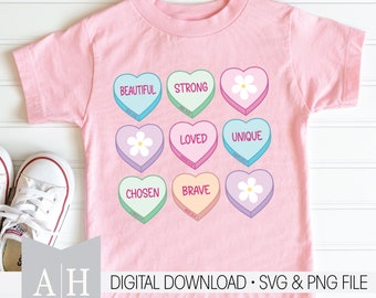 Candy Hearts Verses png/svg - Candy Hearts png/svg - Christian Valentine png/svg - Valentine Bible Verse png/svg - Valentine png/svg