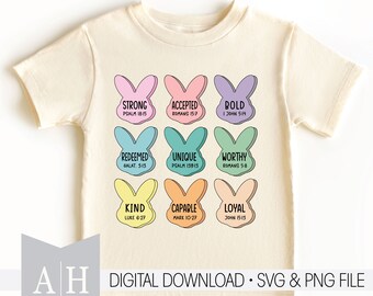 Christian Easter png/svg - Easter Verses png/ - Easter png/svg - Girl Easter png/svg - Bunny png/svg - Bunny Christian png/svg