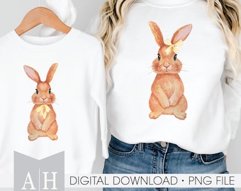 Easter Bunny Yellow png - Easter png - Bunnies png - Girl Easter png - Boy Easter png - Easter Shirt png