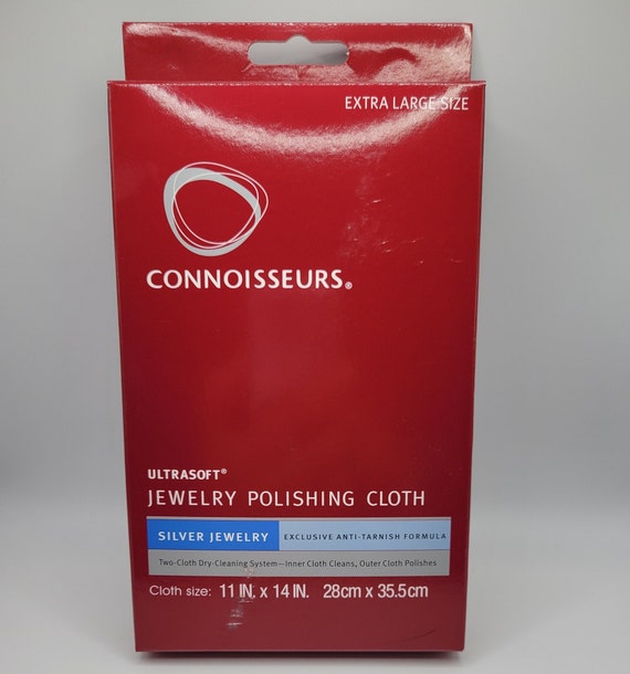 Connoisseurs Silver Jewelry Cleaner Cloth