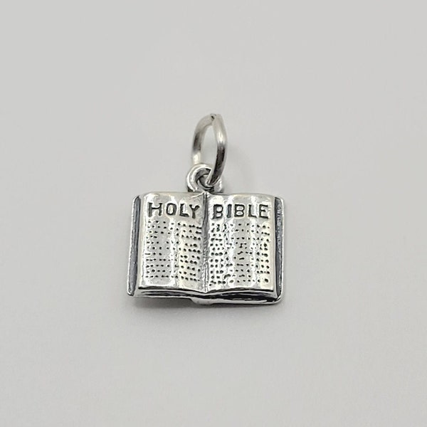 Holy Bible Charm Etsy
