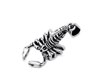 Sterling Silver Scorpion Charm