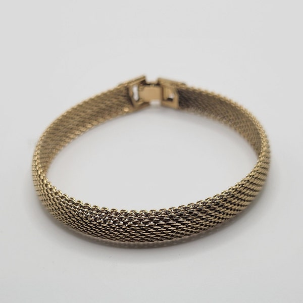 Omega Mesh Bracelet Etsy