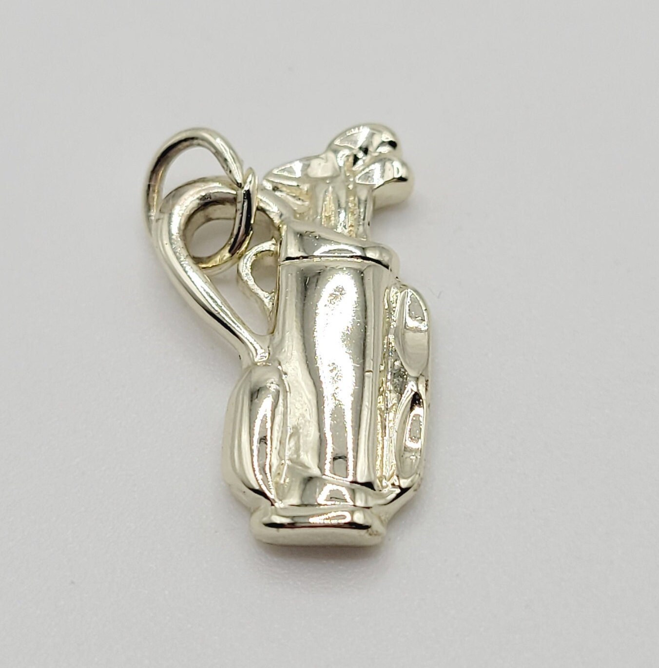 Golf Bag Clubs Charm